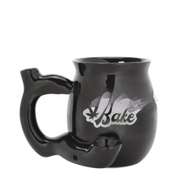 Multi-functional Ceramic Double-layer Coffee Smoking Cup