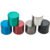 Multicolor Flat Four-Layer Plum Pattern Zinc Alloy Cigarette Grinding Device  Grinding Device Smoking Set Wholesale