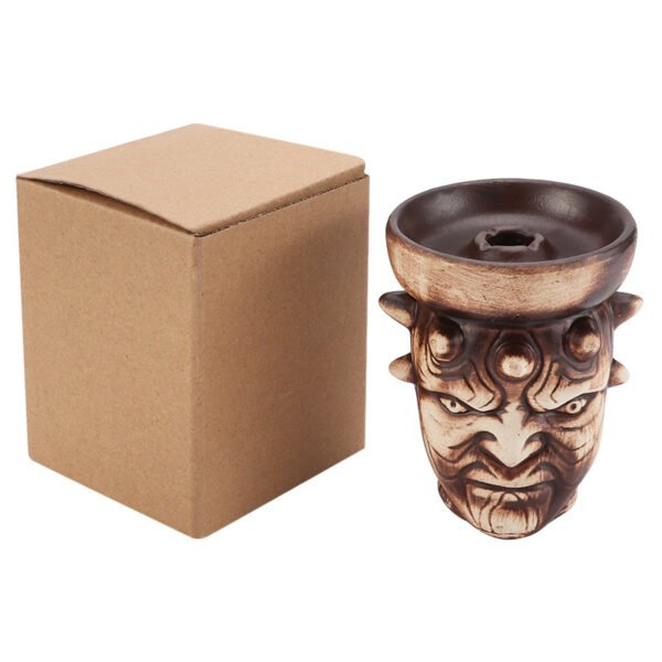 Hookah Accessories Ceramic Pot Single Hole Hookah Ceramic Smoke Bowl