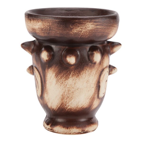 Hookah Accessories Ceramic Pot Single Hole Hookah Ceramic Smoke Bowl