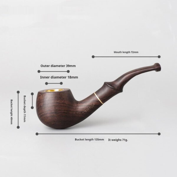 6325e3f6-dd67-4710-befb-df95b6226d26_fine.jpeg Costustoot Handmade Blackwood Pipe Wooden Smoking Set Pipe Dual-use