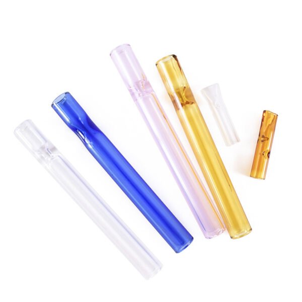 Stained Glass Smoking Pipe High Borosilicate Accessories