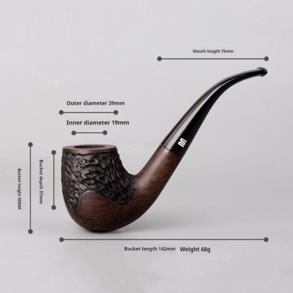 77c2fd97-b902-4a51-a215-09597abd6d9d_fine.jpeg Costustoot Handmade Blackwood Pipe Wooden Smoking Set Pipe Dual-use
