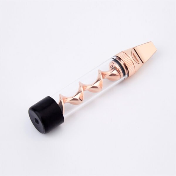 f122bb00-d884-4446-8762-16e565858555.jpg 7P Mini V2 Twisty Glass Blunt Dry Herb Smoking Pipe Kit
