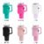 Cross-border neoprene 40OZ double pocket ice cup holder coin purse, neoprene anti-slip elastic thermos cup bag